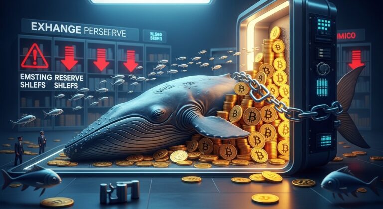 Bitcoin Supply Shock Brewing: Whales Dormant, Reserves Plunge