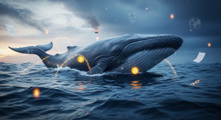 Bitcoin Whale Activity Hits Multi-Year Low Amid Market Caution