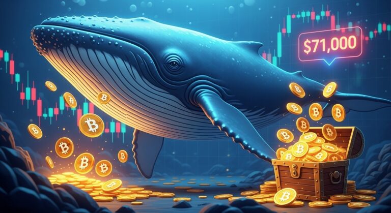 Bitcoin Whales Resume Accumulation Near $71K