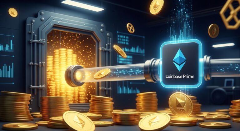 Bitmine Transfers 9600 ETH to Coinbase Prime