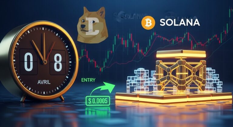 BlockDAG at $0.0005: Final Chance Before April 8 Launch Amid Dogecoin Solana Uncertainty