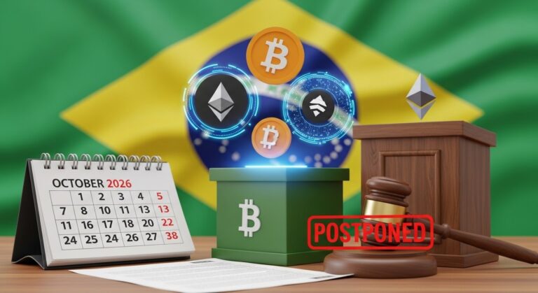 Brazil Delays Crypto Tax Plans Ahead of 2026 Election