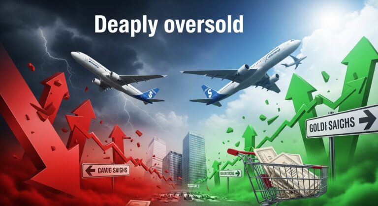Buying Boeing and Goldman Sachs in Oversold Market