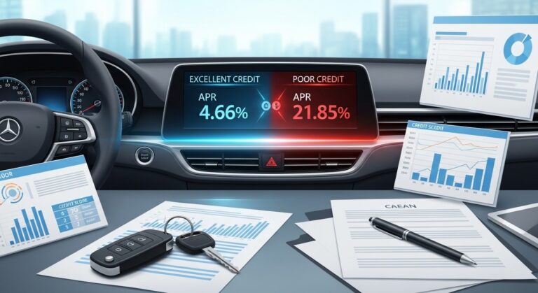Car Loan Rates by Credit Score: What You’ll Actually Pay in 2026