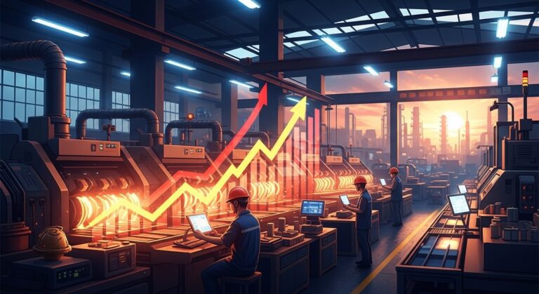 China Factory Activity Rebounds Strongly in March PMI Data