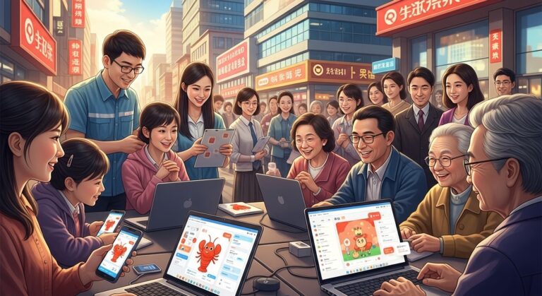 China’s OpenClaw AI Boom: Everyone’s Joining In