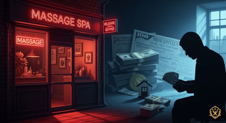 Chinese National Admits Guilt In Major Money Laundering From Spa Prostitution Ring