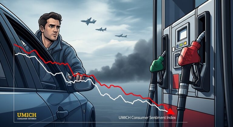 Consumer Sentiment Slips as Iran War Hits Outlook