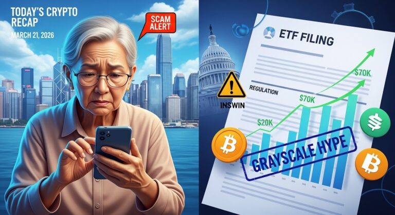 Crypto Market Recap: Key Events March 21 2026