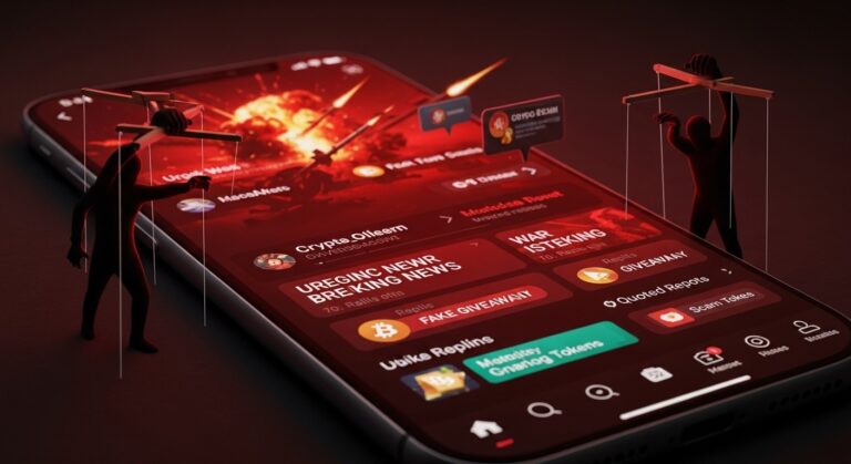 Crypto Scams Exploit War Fears on X Exposed