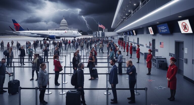 Delta Suspends Congress Perks Amid DHS Shutdown Chaos