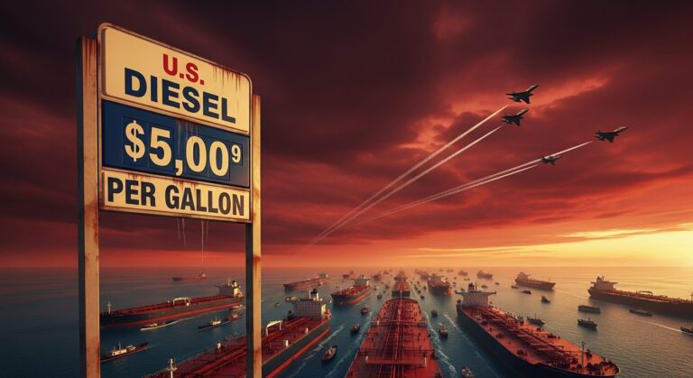 Diesel Prices Surge to $5: Iran Conflict Impact
