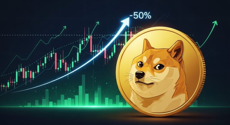 Dogecoin Double Bottom Signals Potential 50% Rally