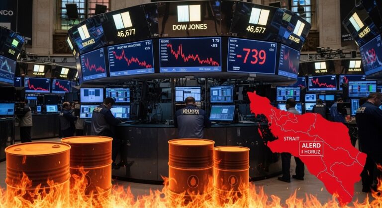 Dow Plunges 700 Points as Oil Surges Past $100