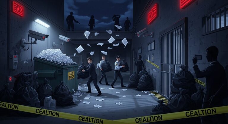 Epstein Death Cover-Up Deepens With New Document Shredding Revelations