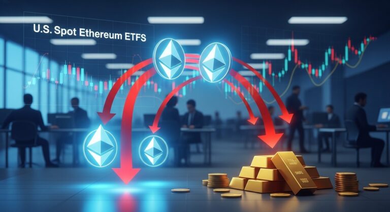 Ethereum ETFs See First 7-Day Outflow Streak in 2026