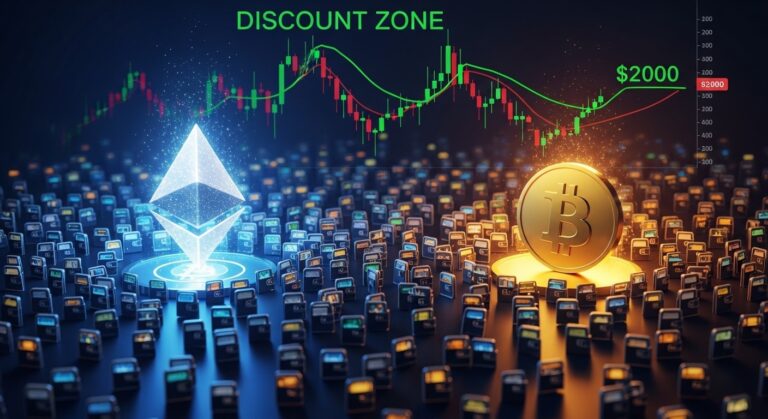 Ethereum Has 3x More Holders Than Bitcoin – $2K Discount Zone