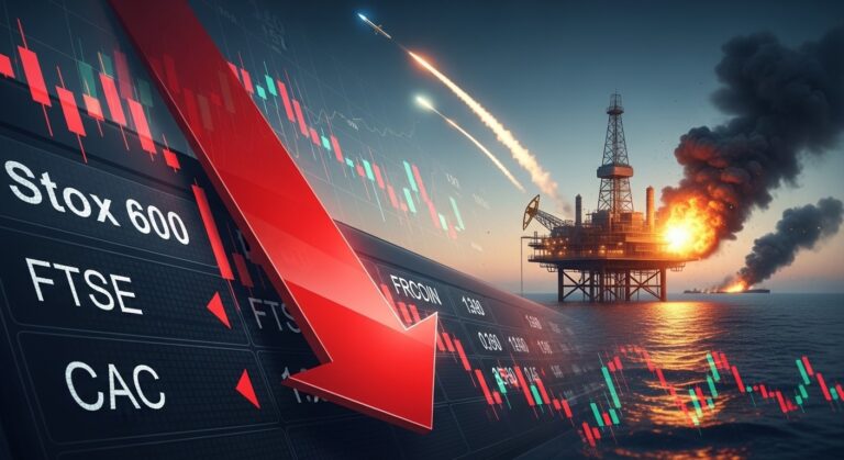 European Markets Open Lower Amid Escalating Iran Conflict and Surging Oil Prices