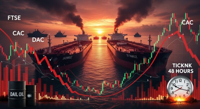 European Stocks Slump Amid Iran Hormuz Crisis