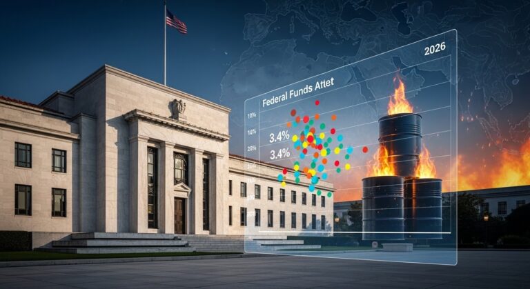 Fed Dot Plot 2026: One Rate Cut Despite Oil Surge
