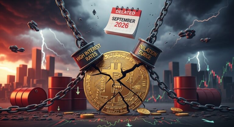 Fed Rate Cut Delay Puts Crypto Market at Risk