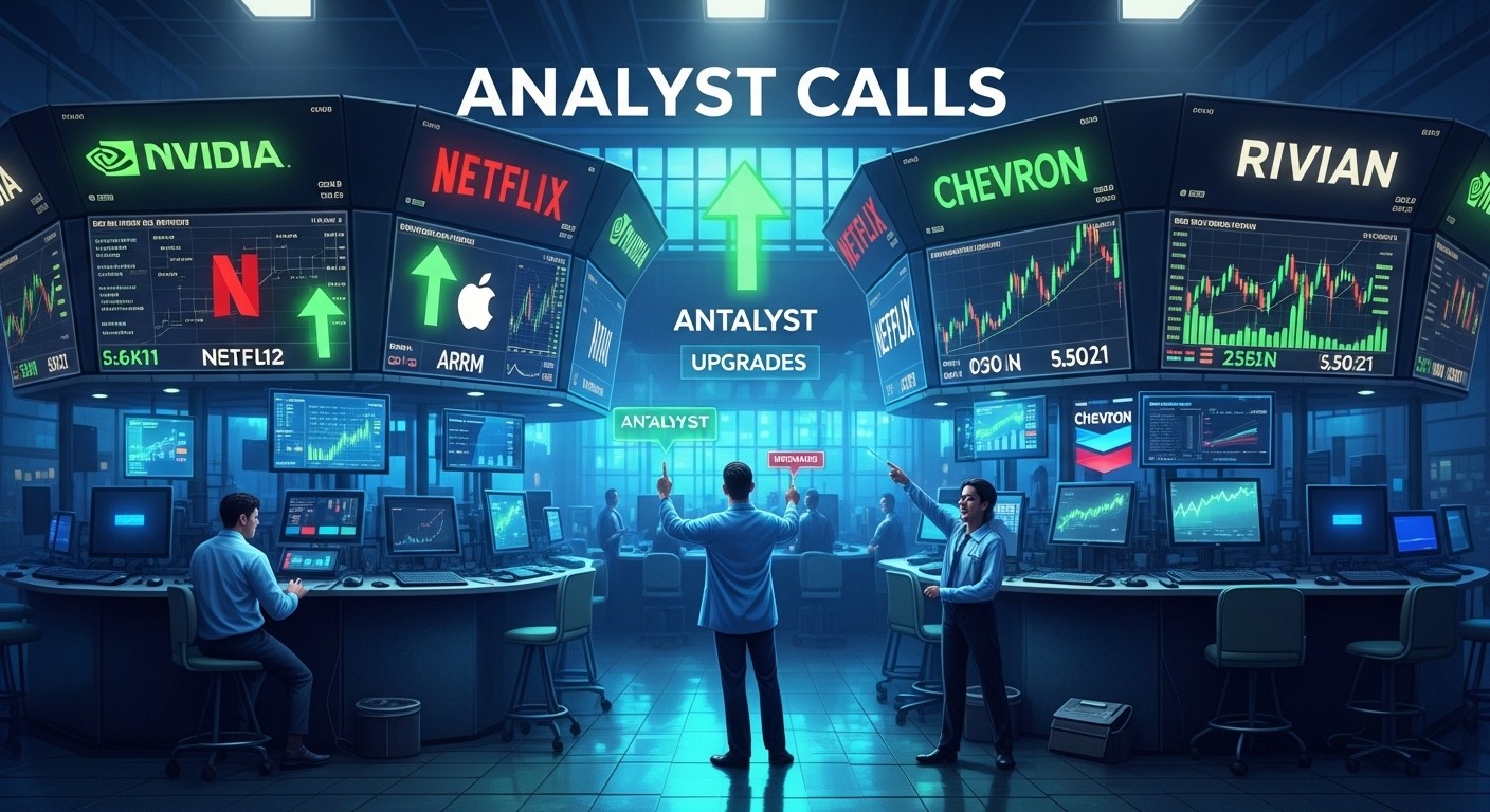 Friday’s Top Wall Street Analyst Calls: Nvidia, Apple, Netflix & More