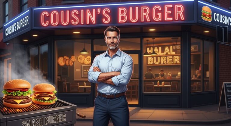 From Tech Career to Halal Burger Empire Success Story