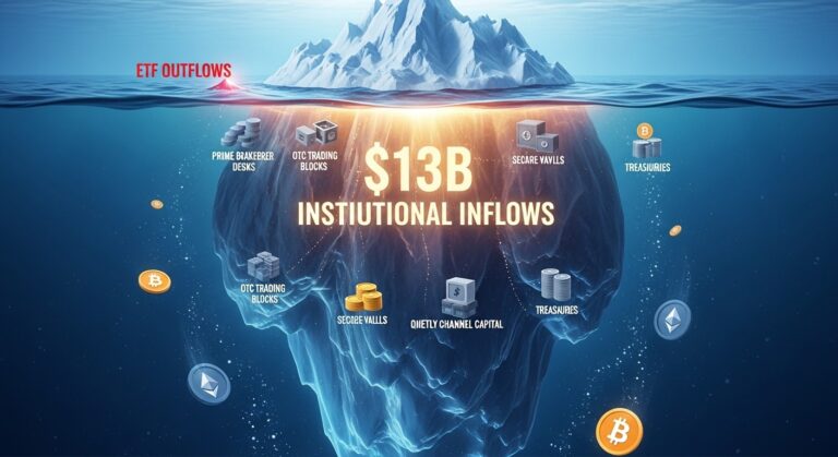 Hidden $13 Billion Crypto Inflows: Institutional Demand Beyond ETFs