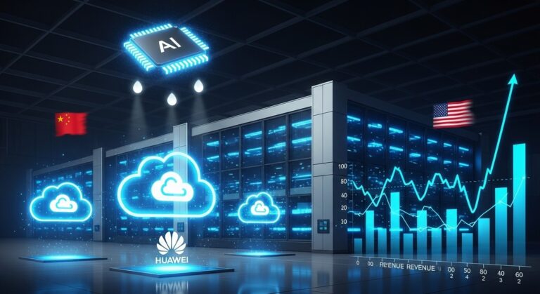 Huawei Cloud Revenue Drops in 2025 Amid AI Lag vs US Rivals