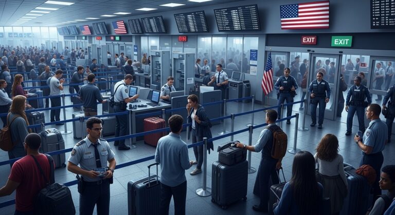 ICE Agents Deployed to US Airports Amid DHS Shutdown
