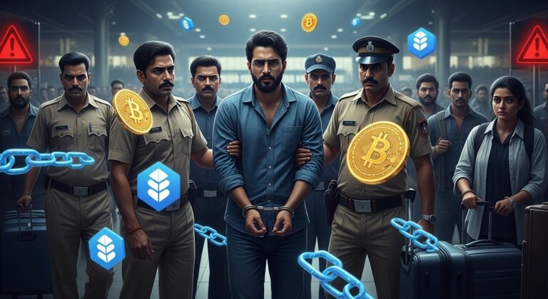 India Arrests Key Figure in GainBitcoin Crypto Ponzi Scam