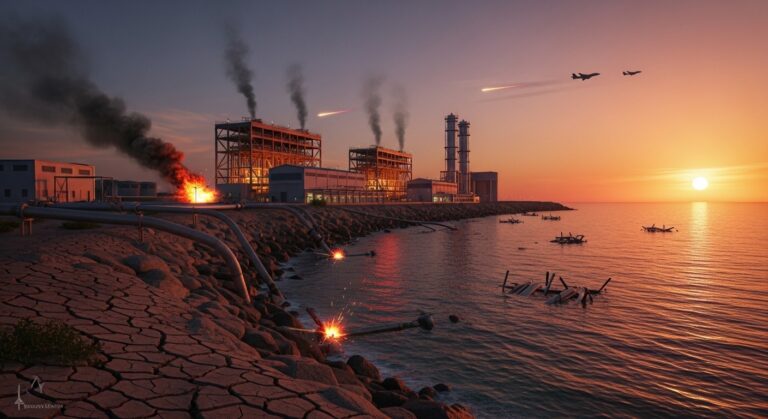 Iran Accuses US of Attacking Vital Desalination Plant