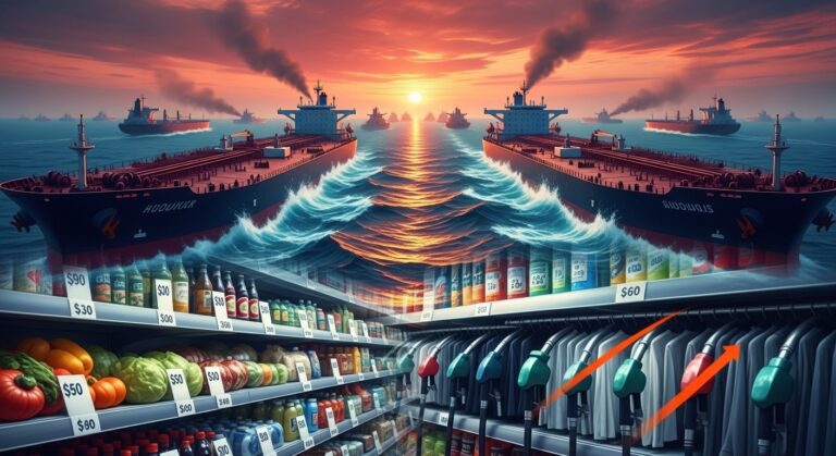 Iran War Disrupts Strait Of Hormuz: Retail Prices Set To Rise