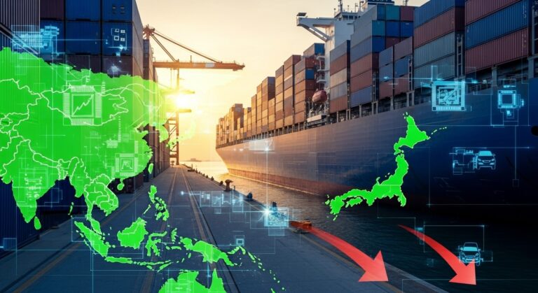 Japan Exports Rise 4.2% in February Beating Forecasts