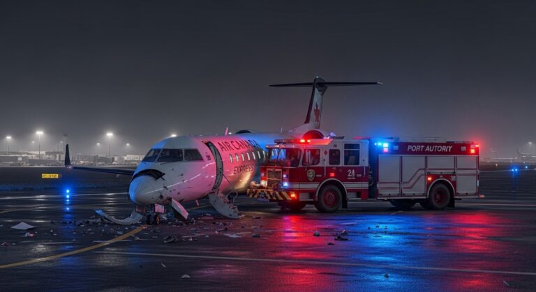 LaGuardia Collision Kills Air Canada Pilots