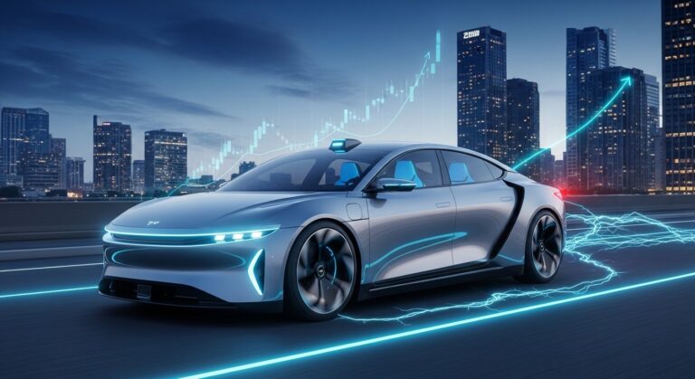 Lucid Targets Positive Cash Flow with Robotaxi and Midsize EVs