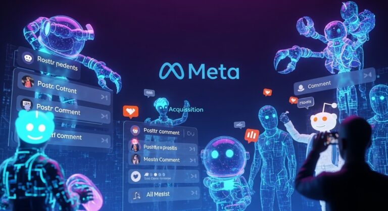 Meta Acquires Moltbook: AI Agents Social Network Revolution