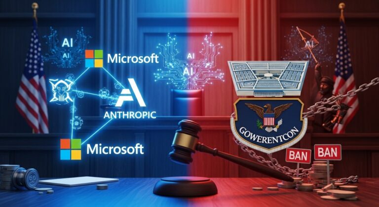 Microsoft Backs Anthropic in Pentagon AI Ban Dispute