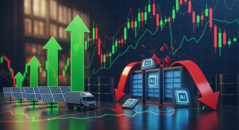 Midday Stock Movers: Big Gains and Sharp Drops March 2026