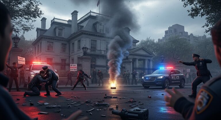 NYC Protest Bomb Attempt: Two Arrested in Shocking Incident