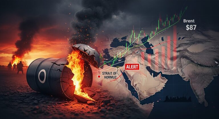 Oil Prices Surge to $87 as Iran-U.S. War Intensifies