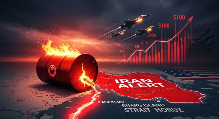 Oil Prices Top $100 on Iran Export Strike Threats