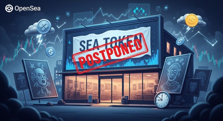OpenSea Delays SEA Token Launch Amid Weak Market