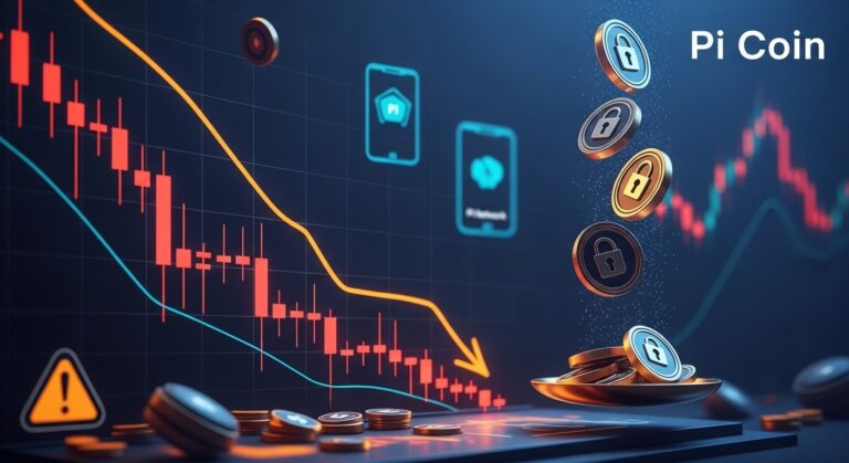 Pi Coin Faces Mounting Losses Amid Rising Supply Pressure