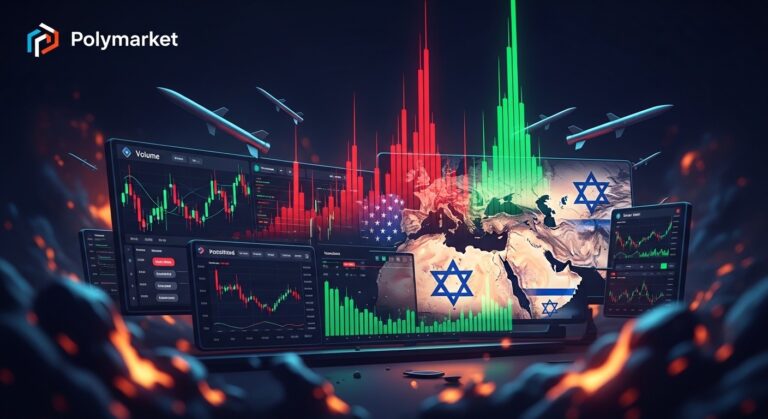 Polymarket Hits Record $478M Volume Amid Iran Strikes