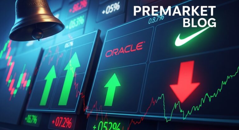 Premarket Movers: Oracle Surges, Nike Upgraded