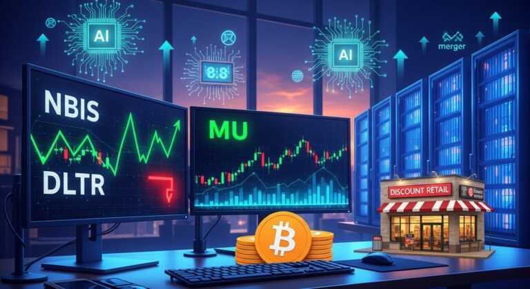 Premarket Movers Today: MU, NBIS, DLTR & Big Deals