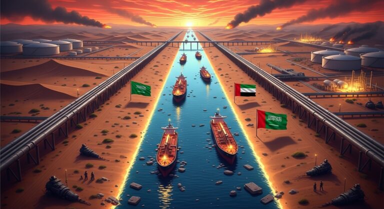 Saudi UAE Pipelines Bypass Strait of Hormuz Crisis
