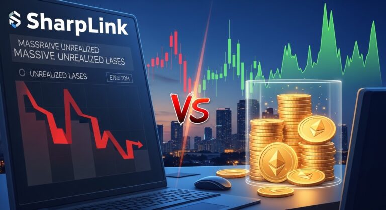SharpLink’s $734M Loss: The Hidden Strength in ETH Staking