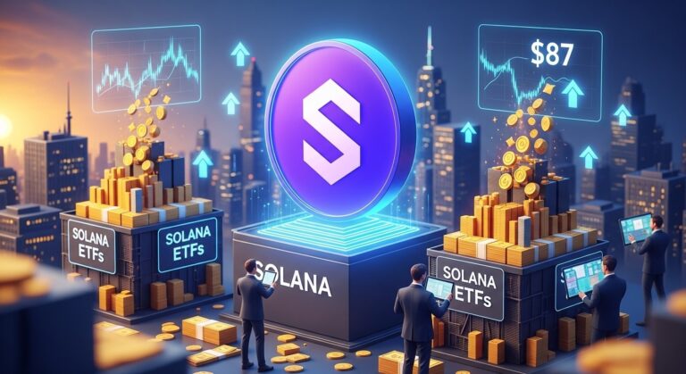 Solana Price Prediction 2026: $540M Institutional ETF Surge